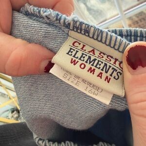 Classic Elements Blue Denim Pants